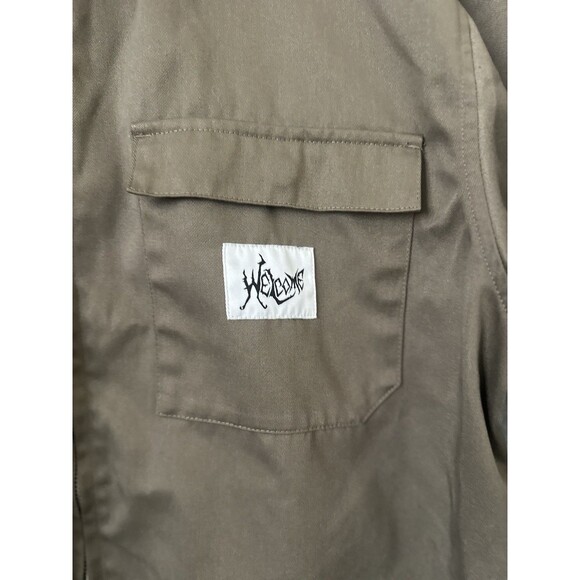 Welcome Nephilim Zip-Up Twill Work Shirt - Picture 4 of 5